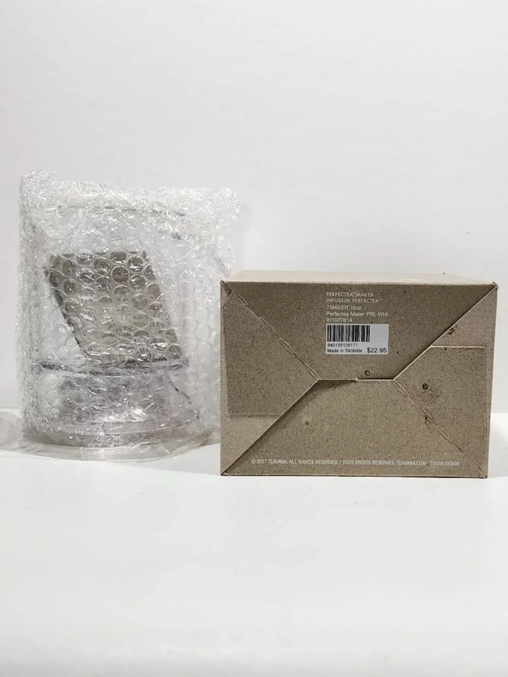 Teavana Perfect Teamaker 16fl oz Pearl White - Loose Leaf Tea Maker: NIB